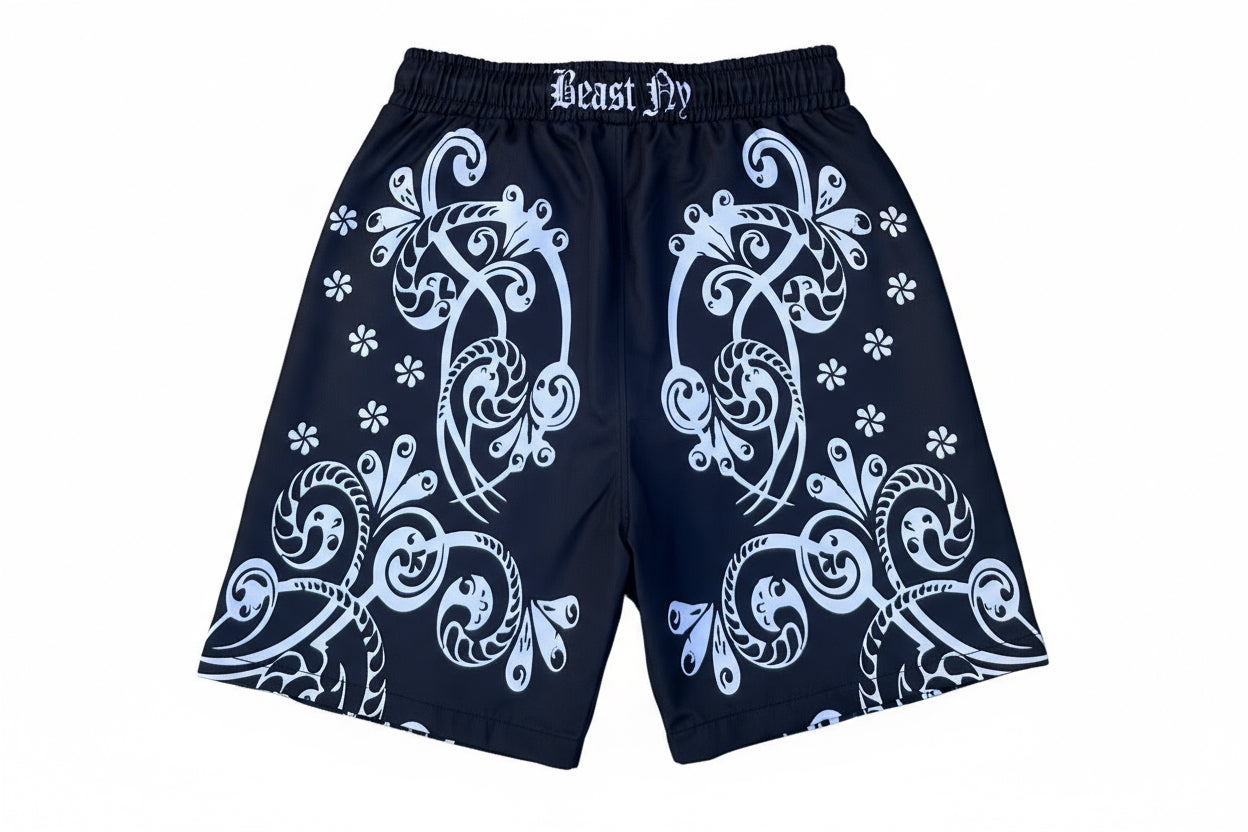 Exclusive Beast NY Midnight Bandana Short Set π₯