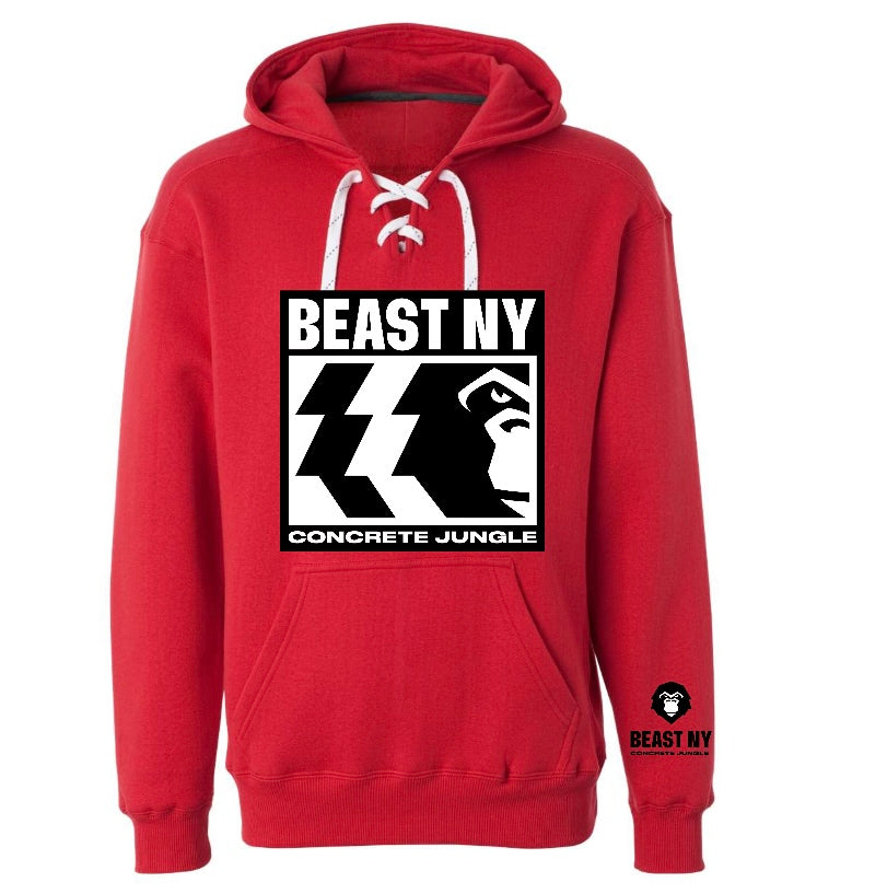 BEAST NY logo Signature hoodie
