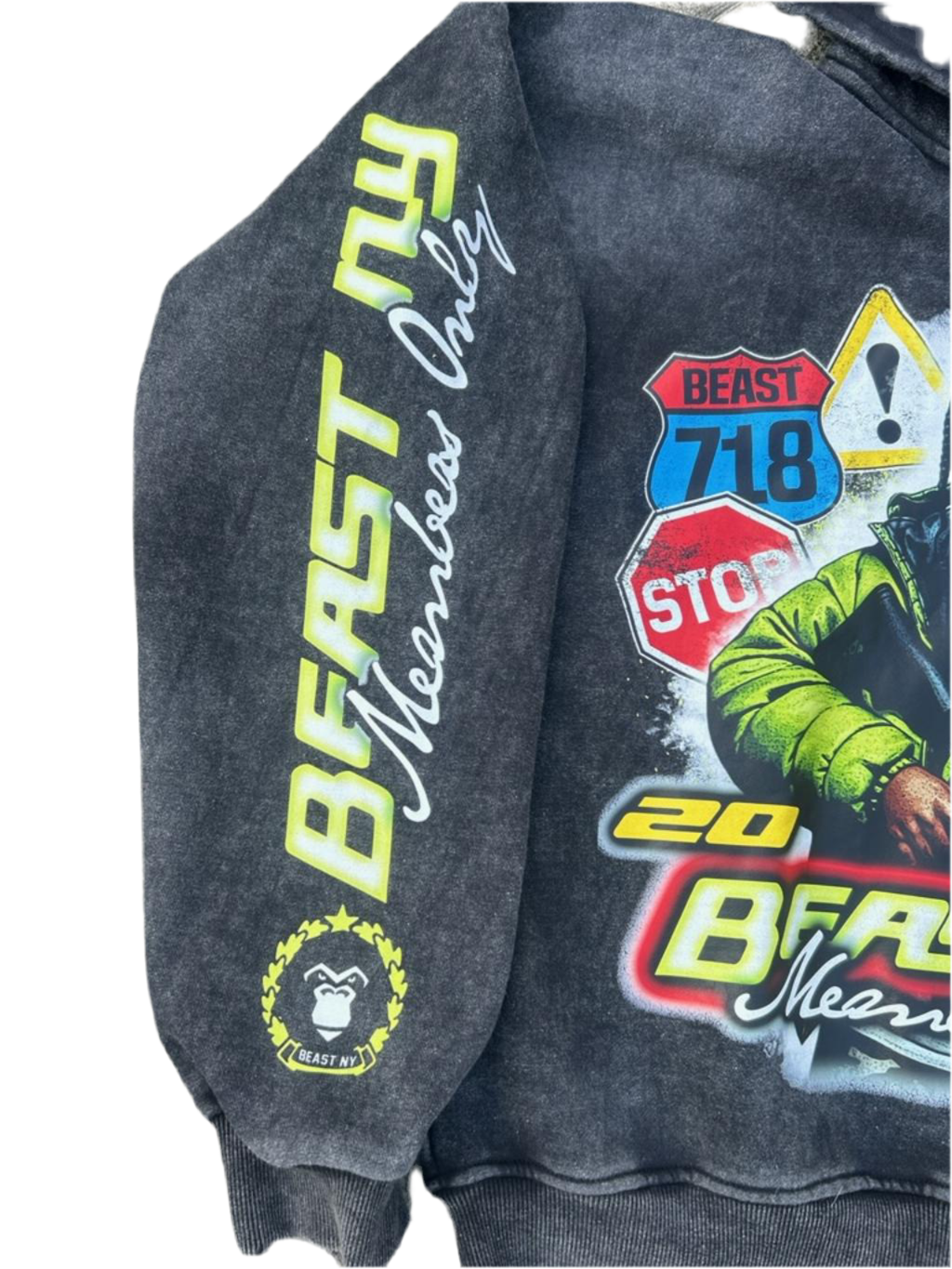 BEAST NY “Members Only” Hoodie – 2025 Edition (Zip-Up Style)