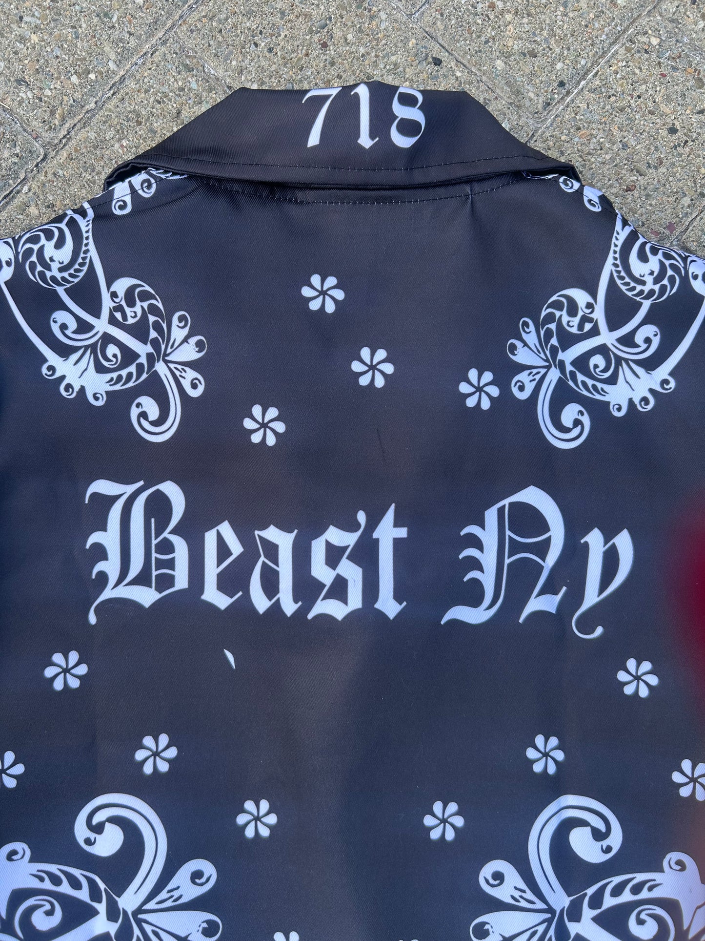 Exclusive Beast NY Midnight Bandana Short Set 🔥
