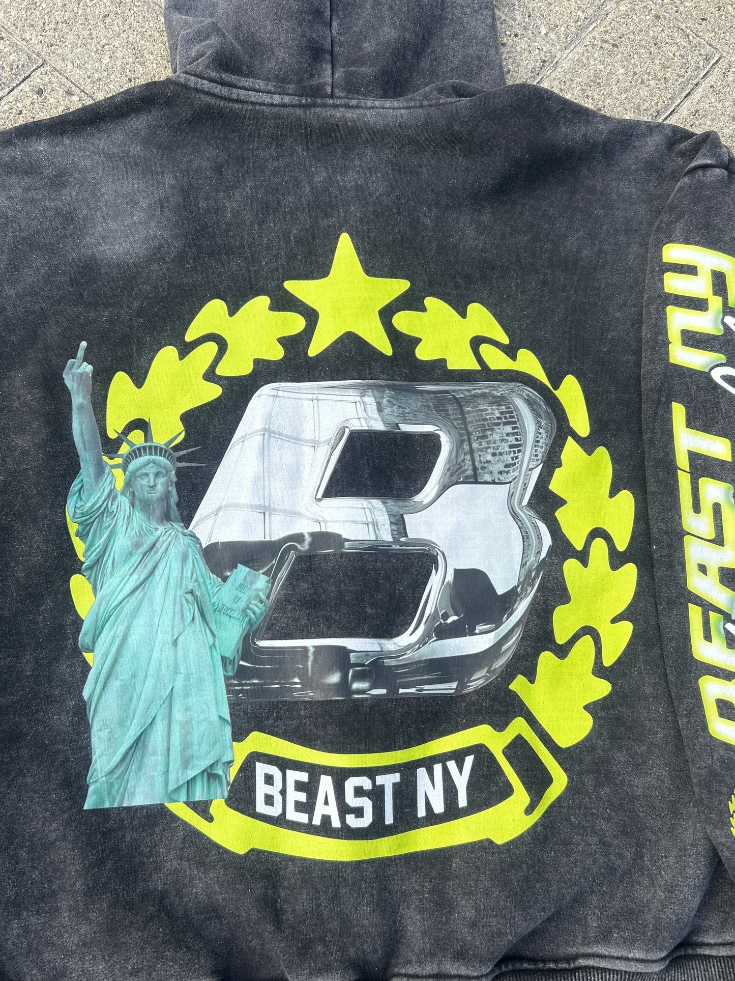 BEAST NY “Members Only” Hoodie – 2025 Edition (Zip-Up Style)