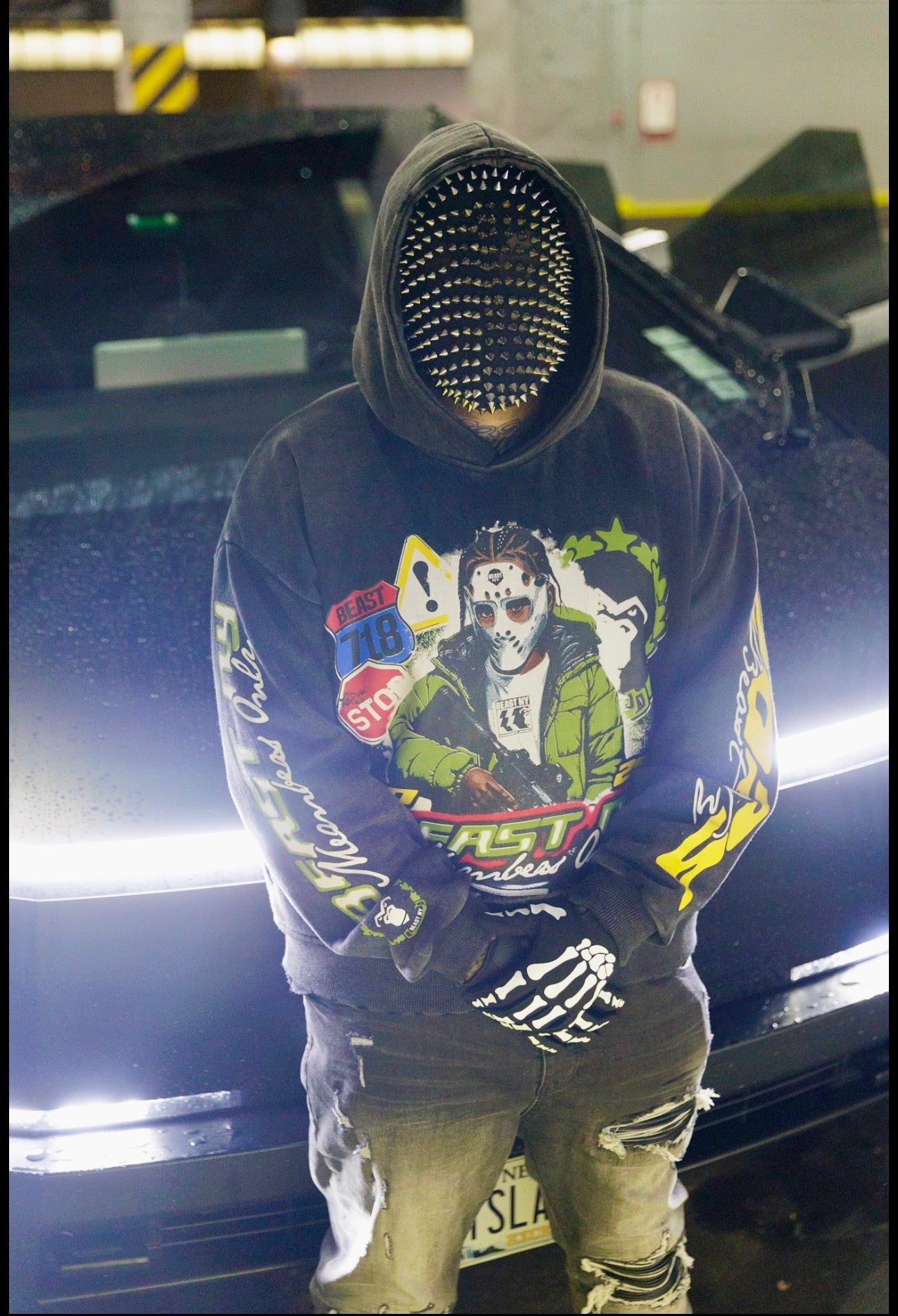 BEAST NY “Members Only” Hoodie – 2025 Edition (Zip-Up Style)