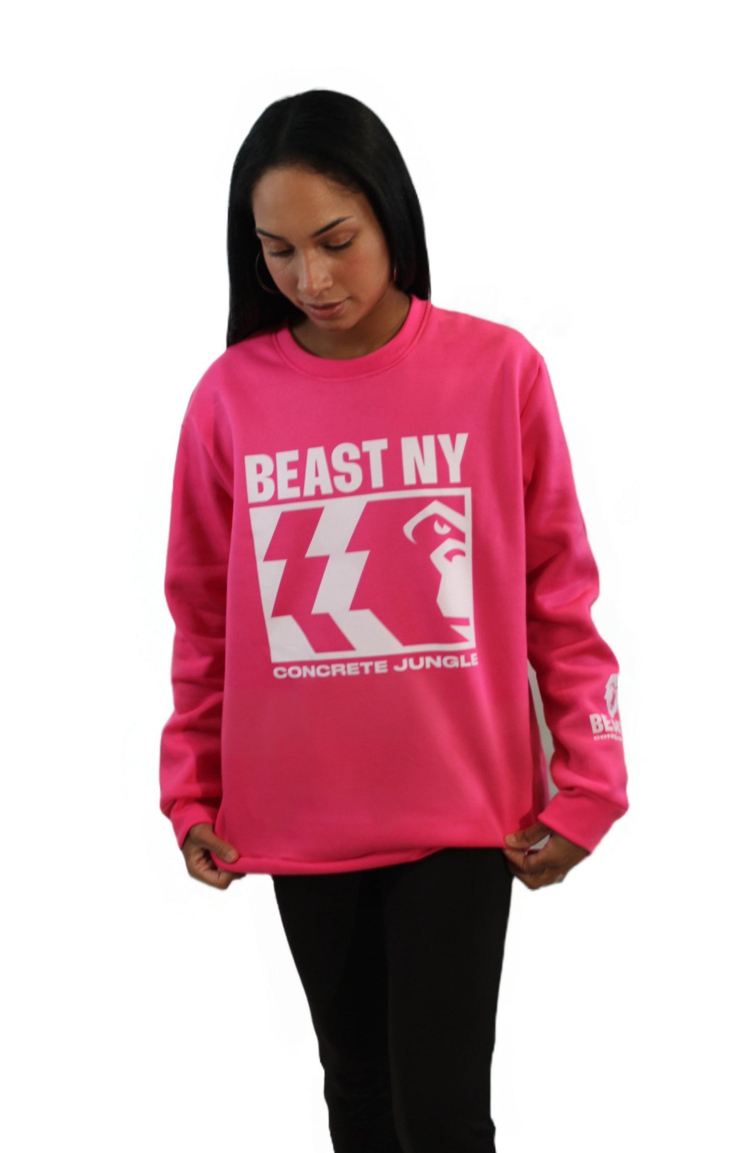 Beast NY Big Logo long sleeve sweatshirt
