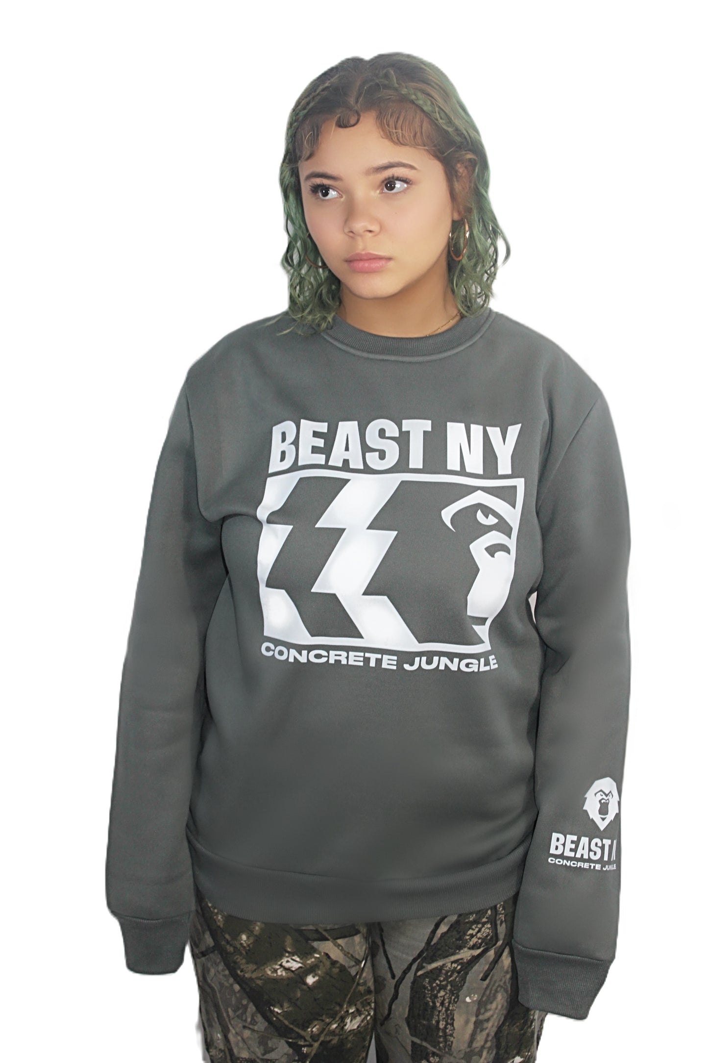 Beast NY Big Logo long sleeve sweatshirt