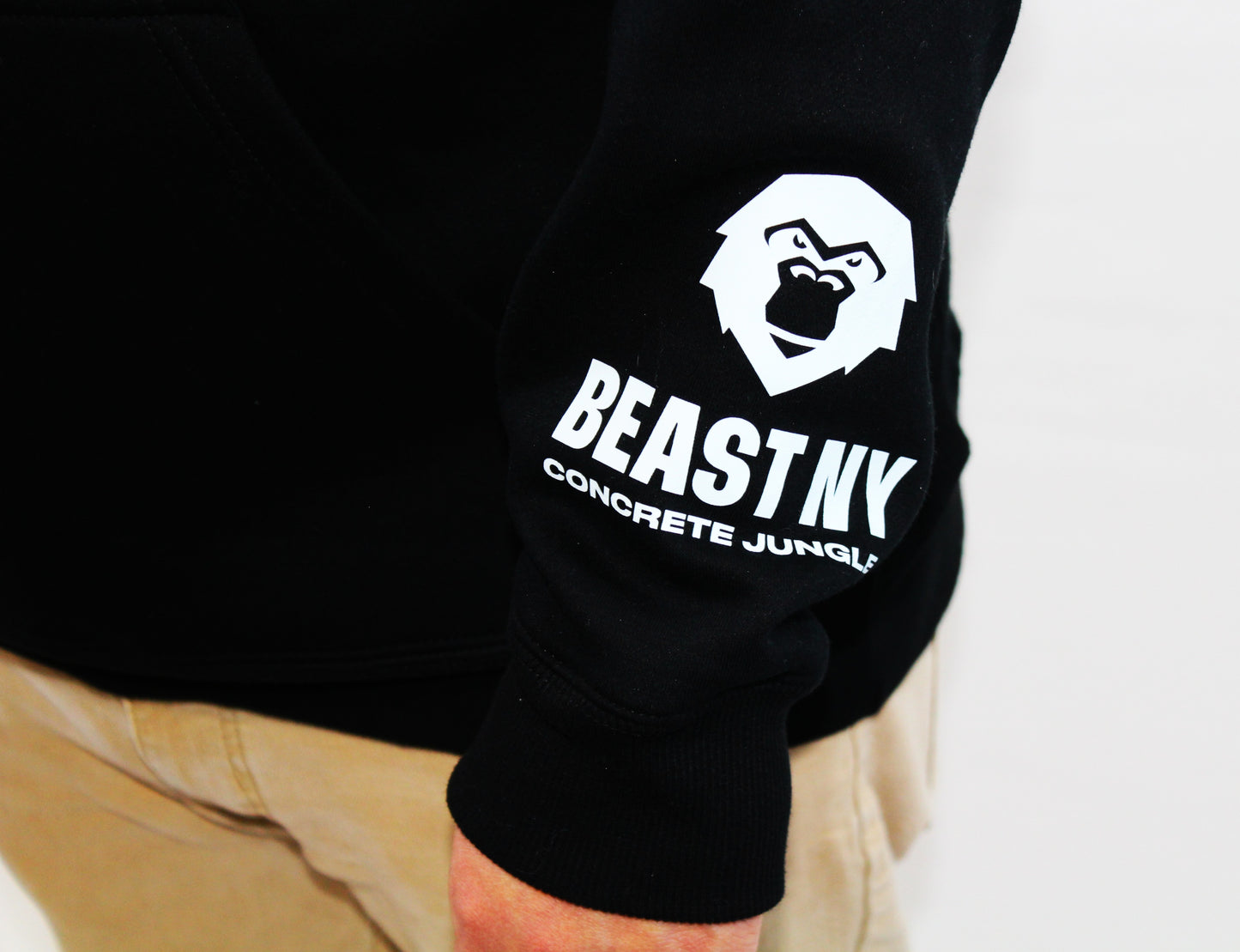 BEAST NY logo Signature hoodie