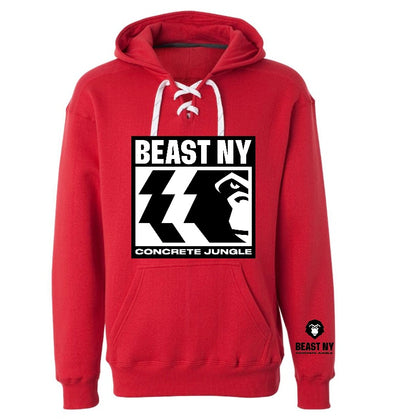 BEAST NY logo Signature hoodie