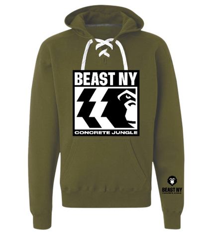 BEAST NY logo Signature hoodie