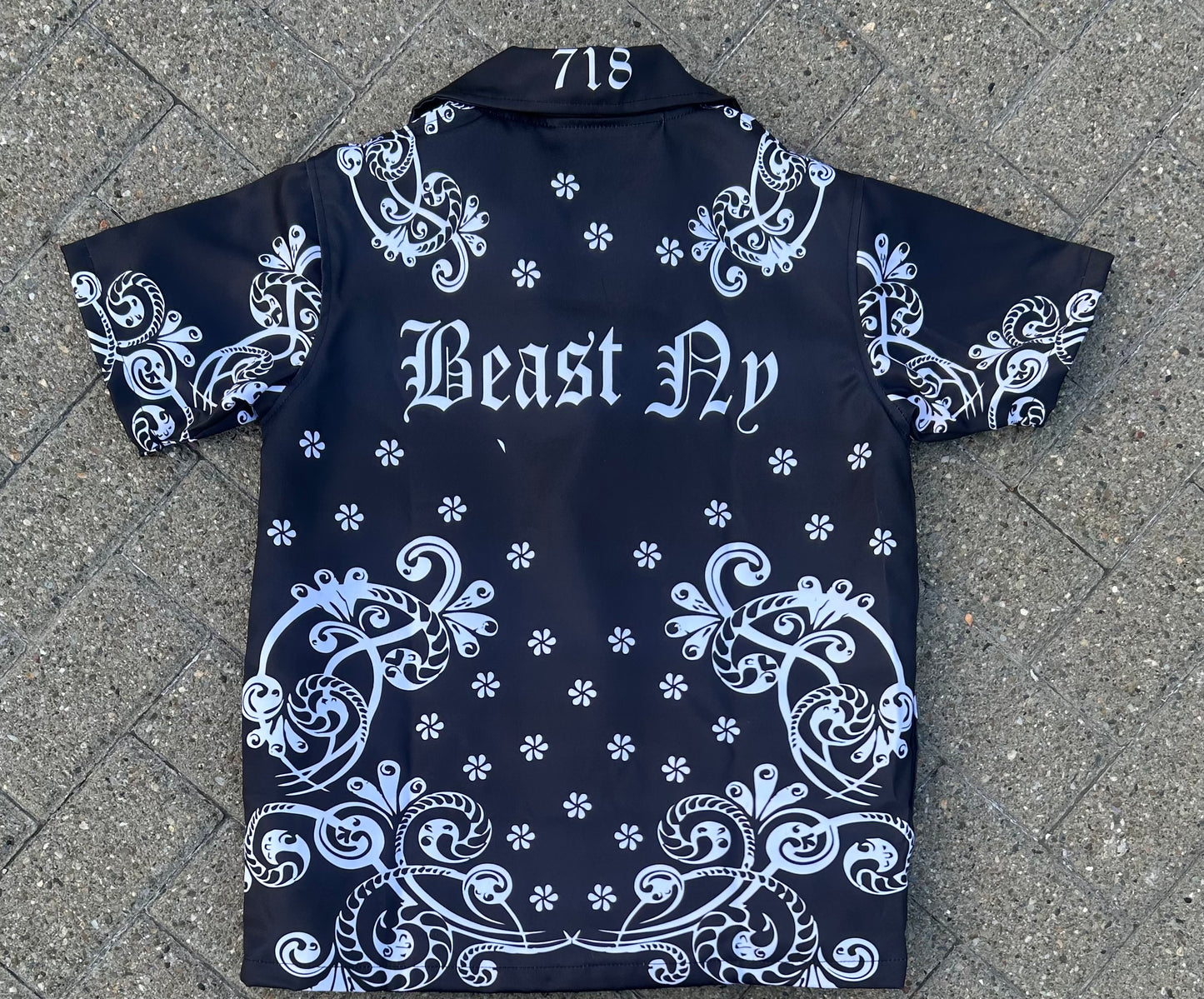 Exclusive Beast NY Midnight Bandana Short Set 🔥