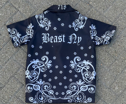 Exclusive Beast NY Midnight Bandana Short Set 🔥