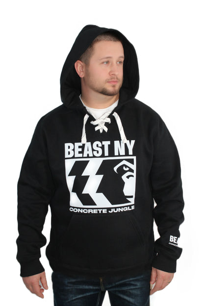BEAST NY logo Signature hoodie